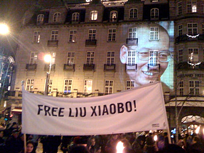 Liu Xiaobo, Grand Hotel, December 2010